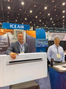 Ice Air at 2024 Chicago Build Show, Ric and John