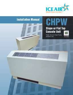 WSHP: Console – Installation Manual (ELA-8842)