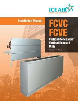 FCU: FCVC/FCVE Vertical – Installation Manual