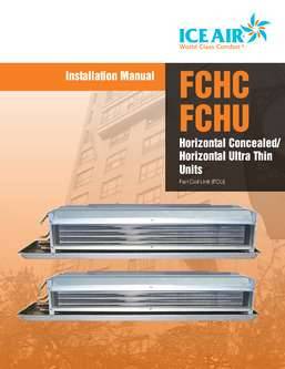 FCU: FCFC/FCHU Horizontal – Installation Manual