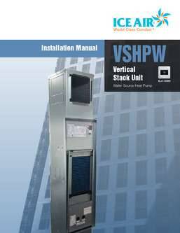 WSHP: Vertical Stack – Installation Manual