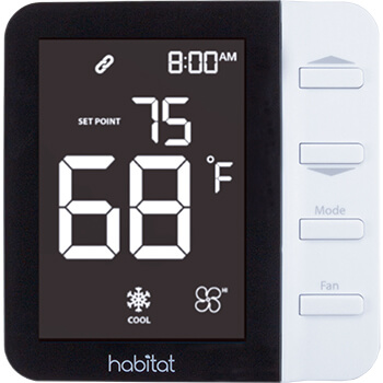 Habitat Thermostats, Ice Air