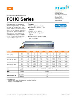 FCVE Product Sheet