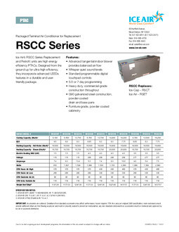 RSCC Product Sheet