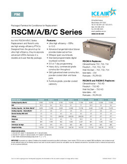 RSCM/A/B/C Product Sheet