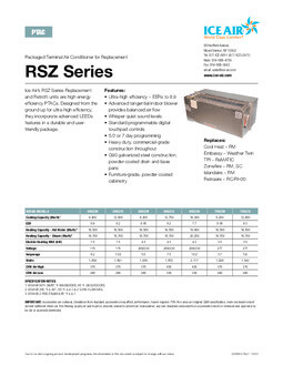 RSZ Product Sheet