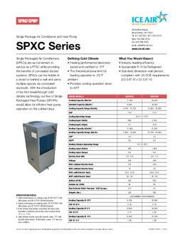 SPXC Product Sheet