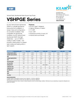VSHPGE Product Sheet